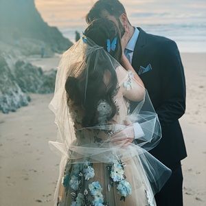 BHLDN Cirque Drop Veil